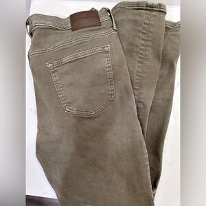 Express Men's Skinny Jeans - Khaki